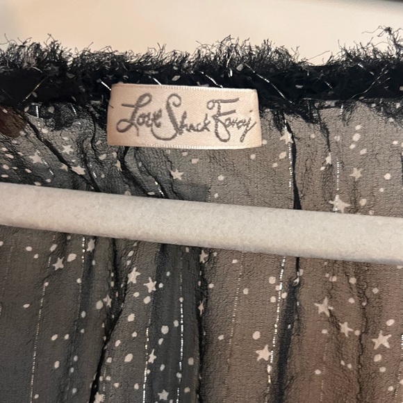 LoveShack Fancy Star Popover Maxi Dress - Picture 3 of 5